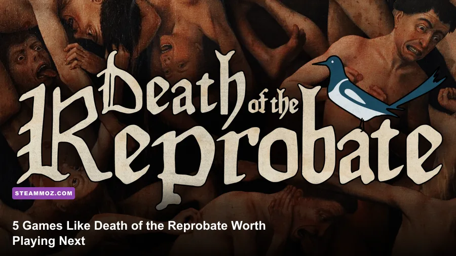 Death of the Reprobate hand-painted Renaissance adventure game scene