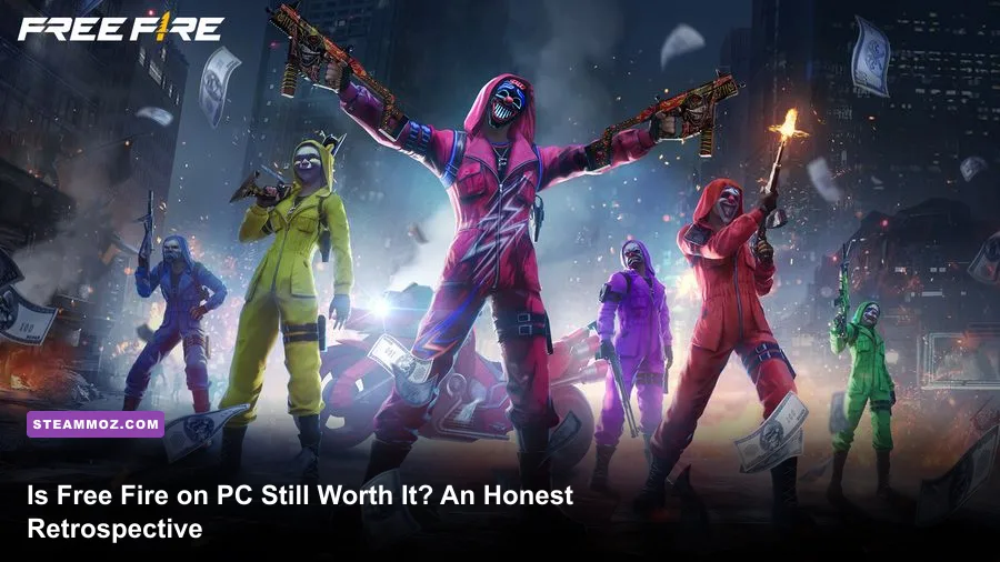 Free Fire MAX running on PC emulator at ultra graphics settings in 4K resolution