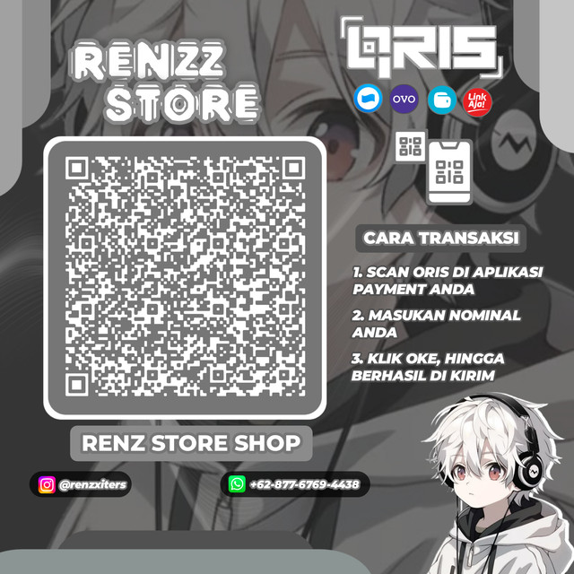 QRIS Renz Shop