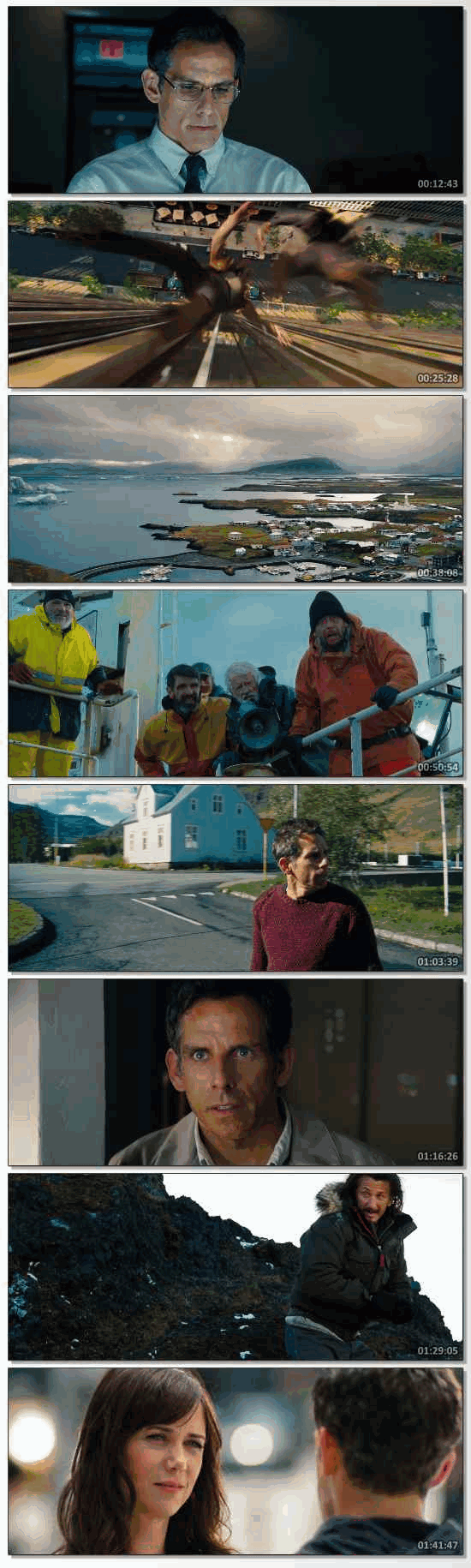 The Secret Life of Walter Mitty (2013) Blu Ray English Movie 1080p 720p 480p