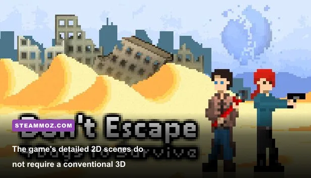 David exploring an interior location in Don't Escape 4 Days to Survive