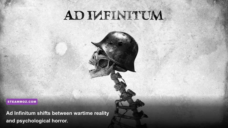 Ad Infinitum World War I trench environment during gameplay