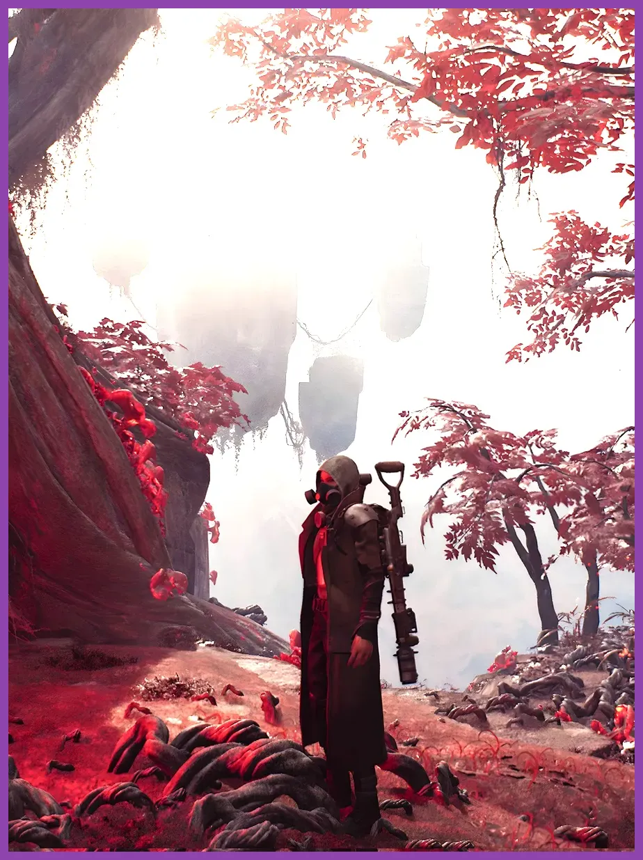 A visually dense world in Remnant 2