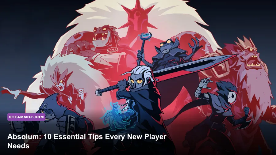 Absolum heroes Galandra Azra Brome and Cider in official key art