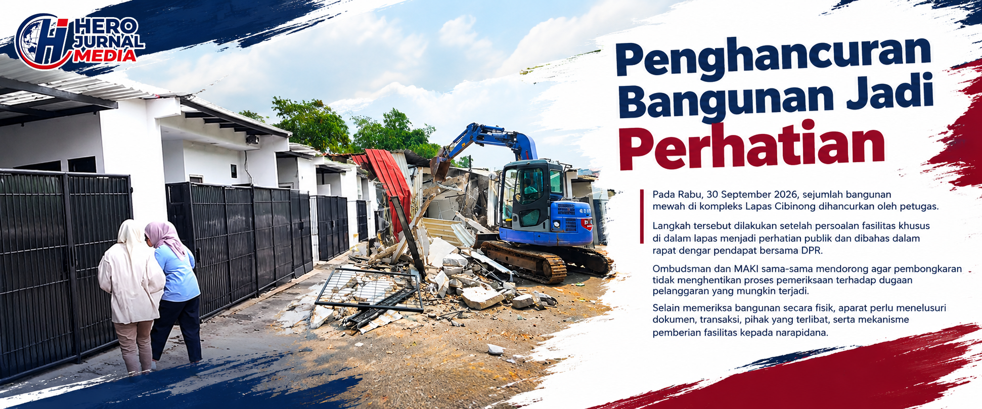 0 A Penghancuran Bangunan Jadi Perhatian