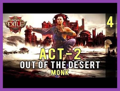 Act 2 desert zone where players unlock their first mount in Path of Exile 2