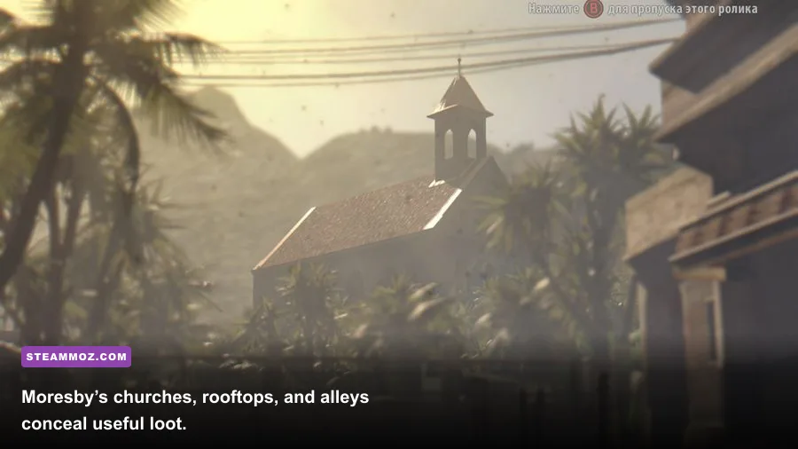 Dead Island Definitive Edition Moresby church and infected city streets