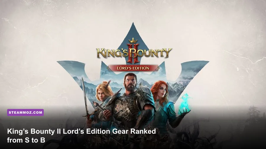 King's Bounty II Lord's Edition hero overlooking a battlefield