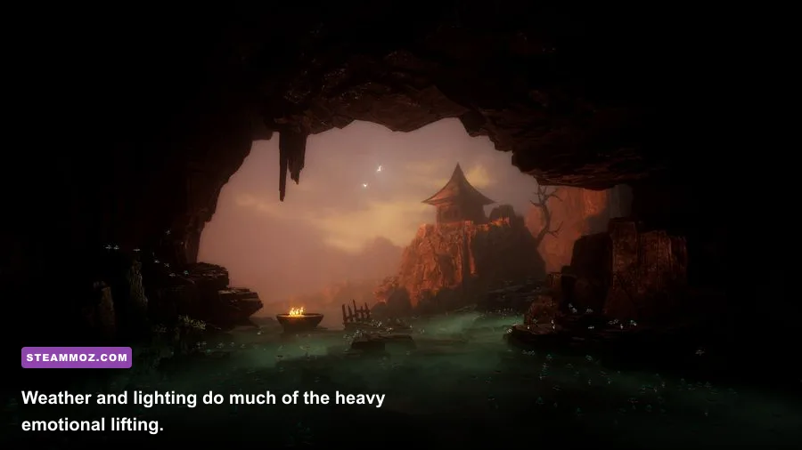 Rainy environment in Drizzlepath: Picturae