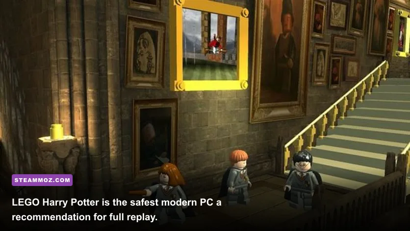 LEGO Harry Potter Years 1-4 PC Hogwarts gameplay