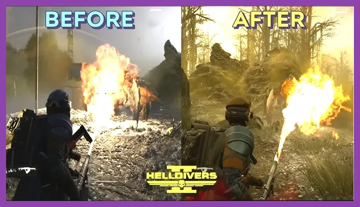 Helldivers 2 A-Tier alternative squad with twin MG-43 gunners and flamethrower support