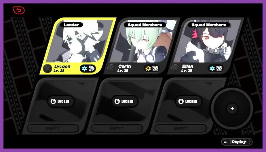 Zenless Zone Zero agent lineup and team composition