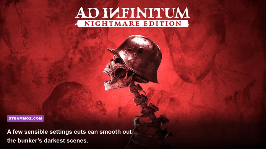 Ad Infinitum PC graphics settings menu for performance tuning