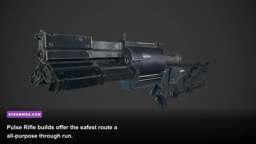 Fast Break Pulse Rifle being used against an elite enemy