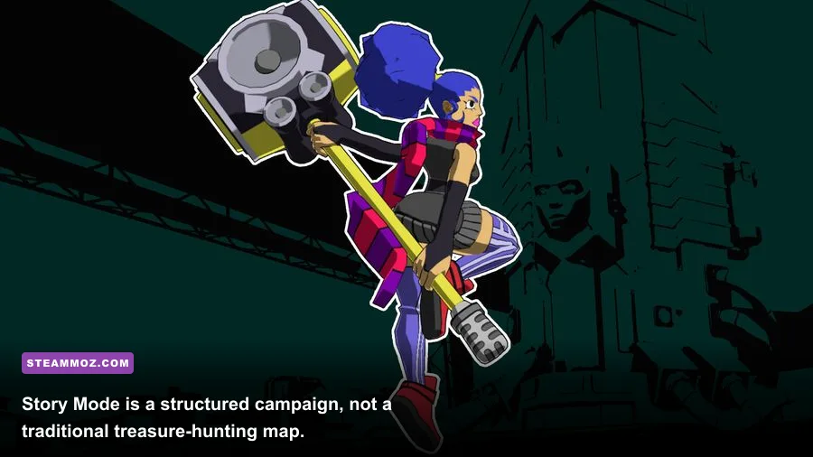 Lethal League Blaze Story Mode match with a character returning the ball