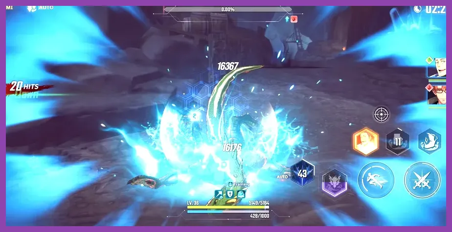 Seo Jiwoo creating a shield with her water skills in Solo Leveling ARISE