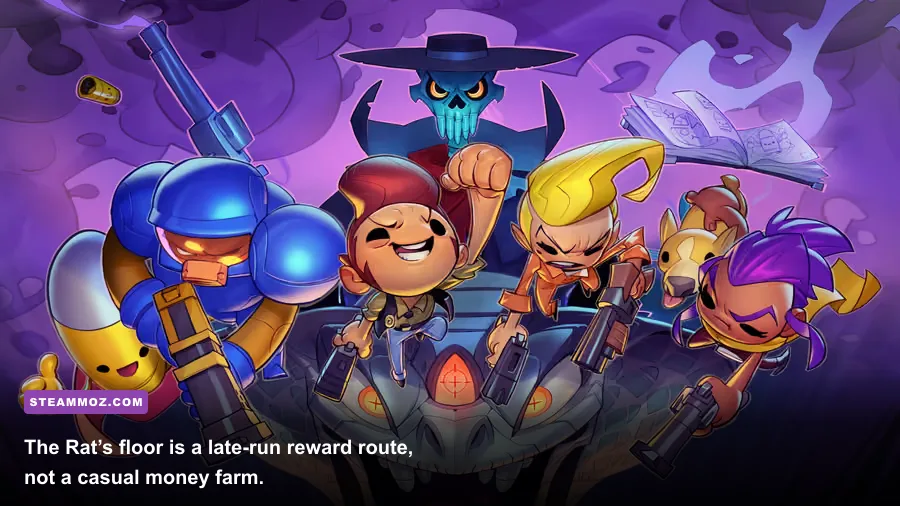 Enter the Gungeon Resourceful Rat Lair Punch-Out-style boss encounter