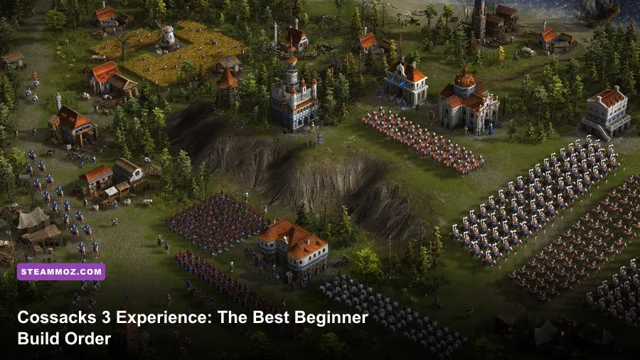 Cossacks 3 Experience battlefield with musketeers cavalry and artillery