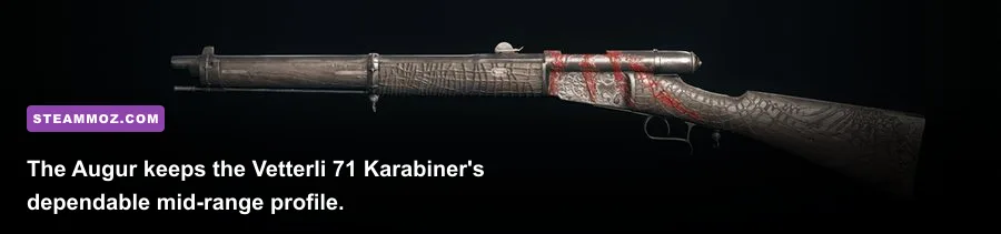 The Augur legendary Vetterli 71 Karabiner in Hunt Showdown 1896