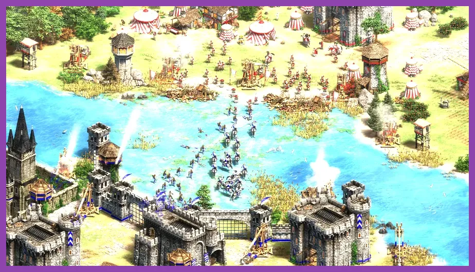 Age of Empires II gameplay on integrated graphics