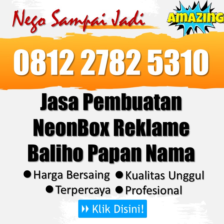 🏆 WA 0812 2782 5310 - Order Neon Box 3d Di Banjarsari Surakarta