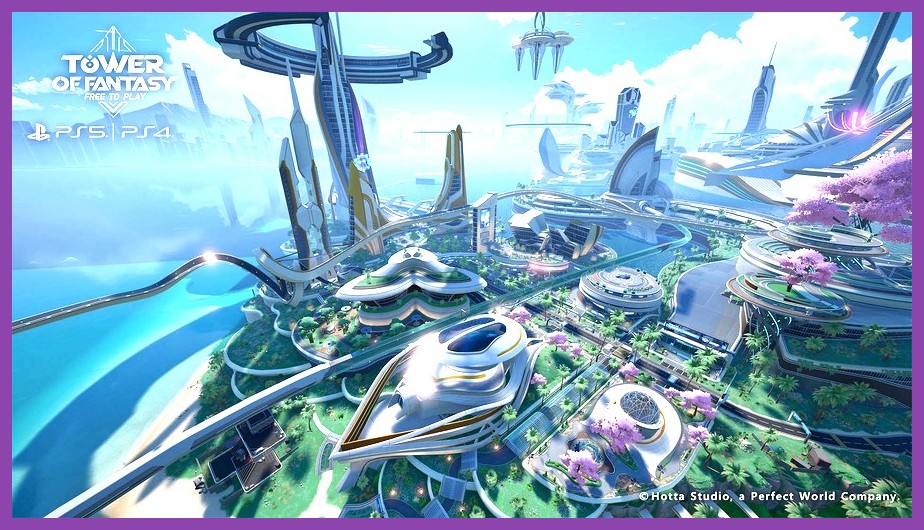 Gameplay screenshot highlighting new combat mechanics in the latest Tower of Fantasy region