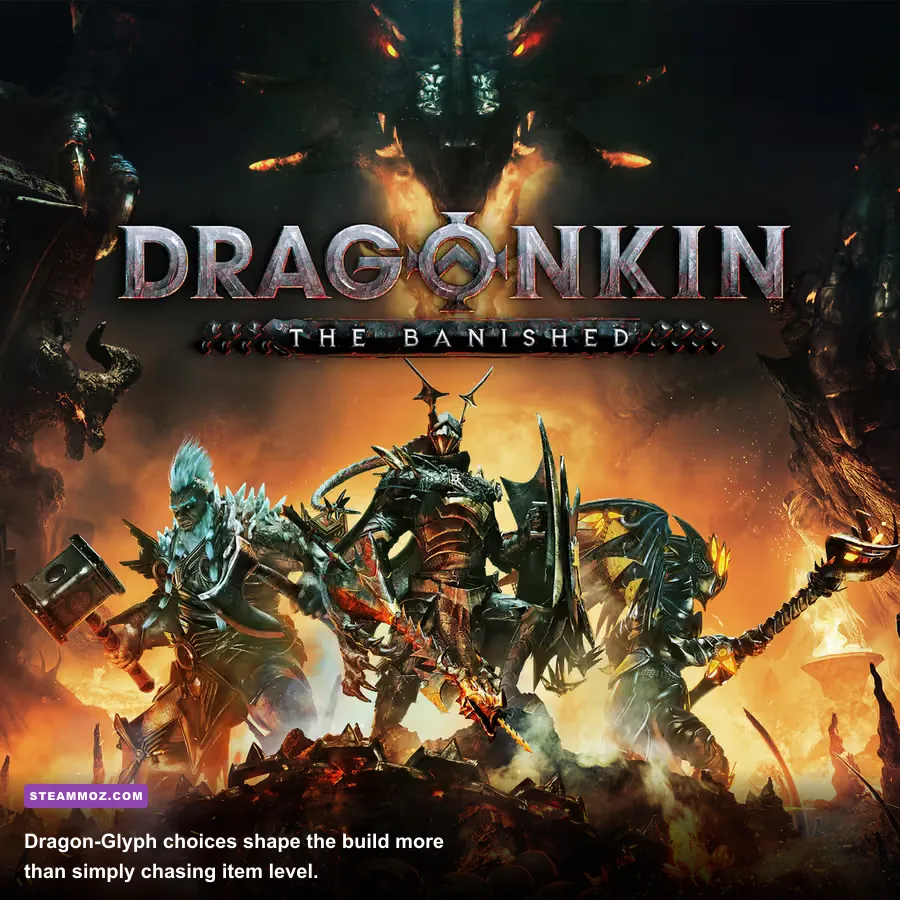 Dragonkin The Banished skill tree and Dragon-Glyph progression screen