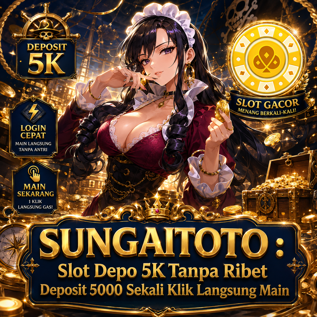 SUNGAITOTO - Slot Depo 5K Deposit 5000 Gacor Gampang Menang
