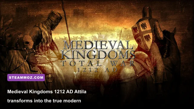 Medieval Kingdoms 1212 AD mod for Total War Attila featuring armored knights
