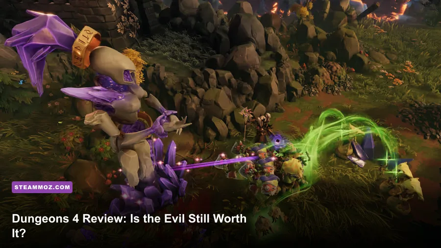 Dungeons 4 dungeon heart and minions beneath the overworld