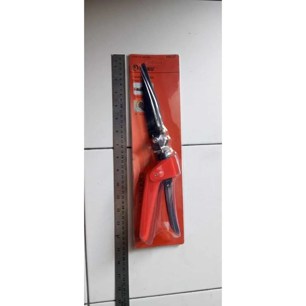 Gunting Rumput 3 Fungsi Posisi - Alat Pemotong Gunting original IDEKU 12 inch - Gambar 3