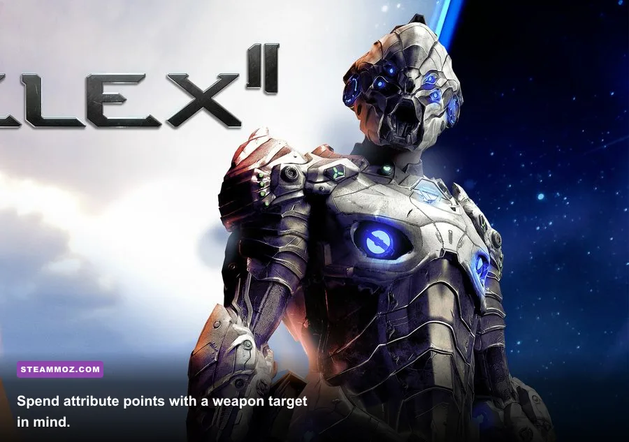 ELEX II character attributes and skill tree menu