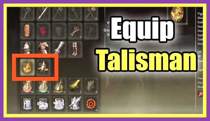 Inventory screen showing Green Turtle Talisman and Radagon's Soreseal in Elden Ring
