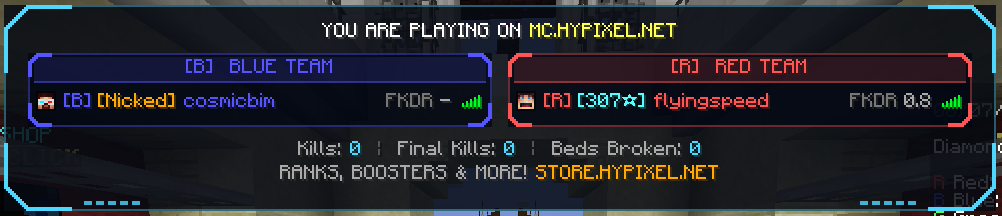 Screenshot showing the new features