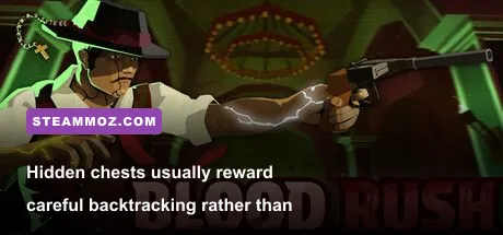 Hidden reward chest in Blood Rush