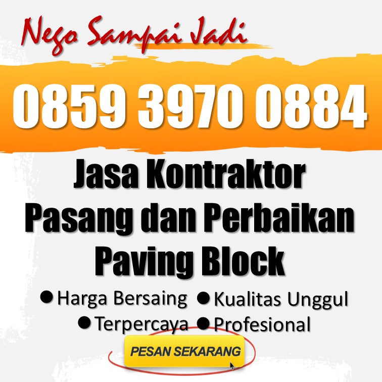 ☎️ WA 0859 3970 0884 - Tukang Paving Beton Press Terpercaya Laweyan Surakarta