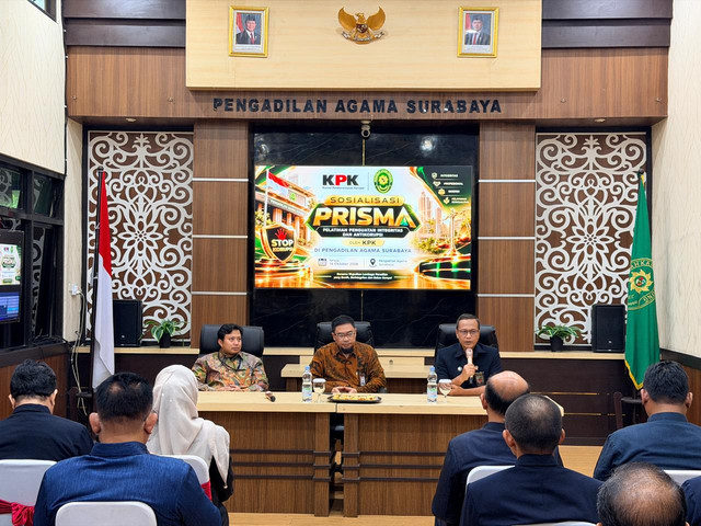 PA Surabaya Perkuat Komitmen Antikorupsi melalui Tindak Lanjut PRISMA Bersama KPK