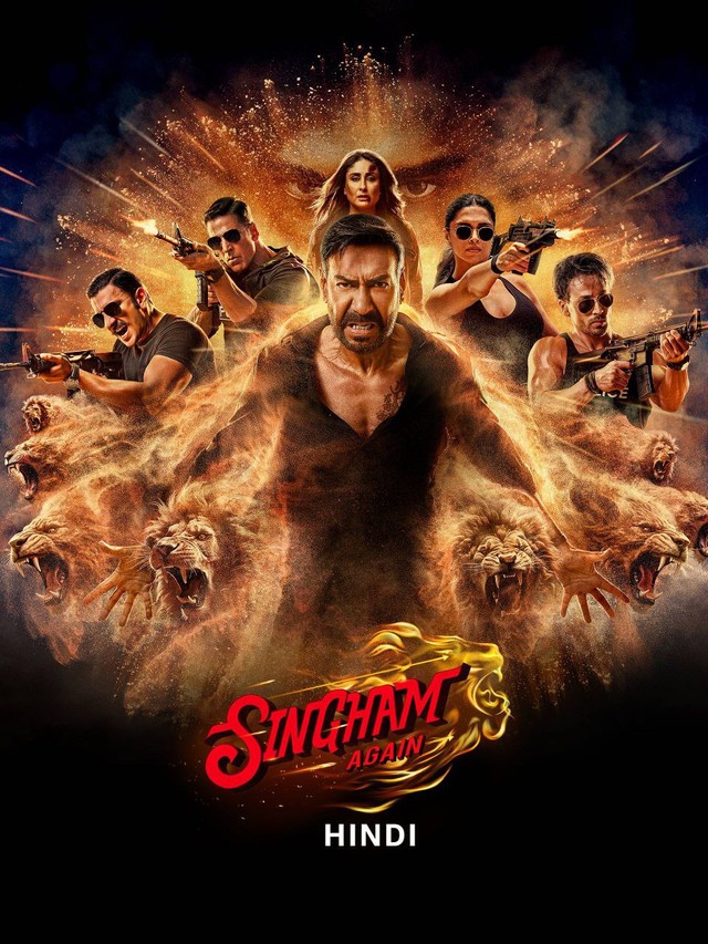 Singham Again 2024 Hindi AMZN WEB-DL 1080p 720p 480p