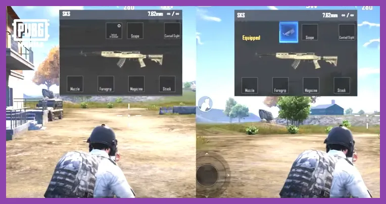 Best weapon attachments and recoil control setup in PUBG Mobile