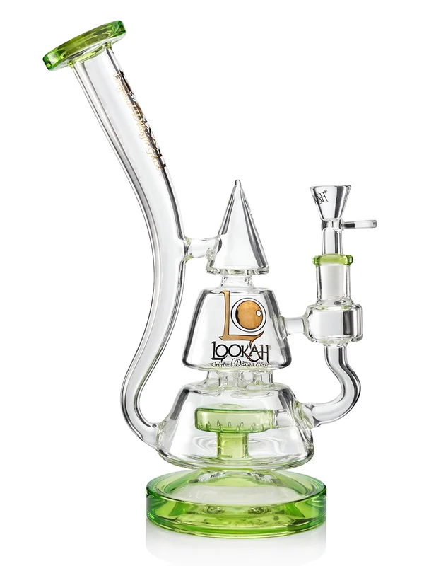 clear-pyramid-bong-clear-green