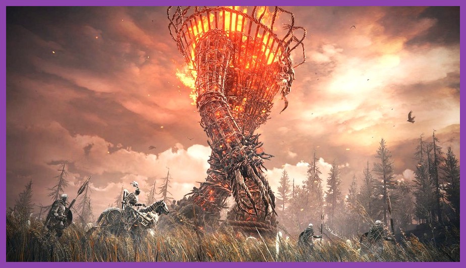 Intense boss fight gameplay from Elden Ring Shadow of the Erdtree