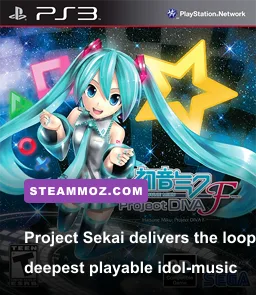 HATSUNE MIKU COLORFUL STAGE rhythm performance screen