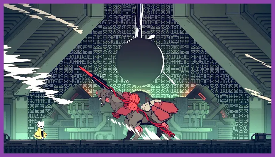 Intense boss battle against one of the Sols