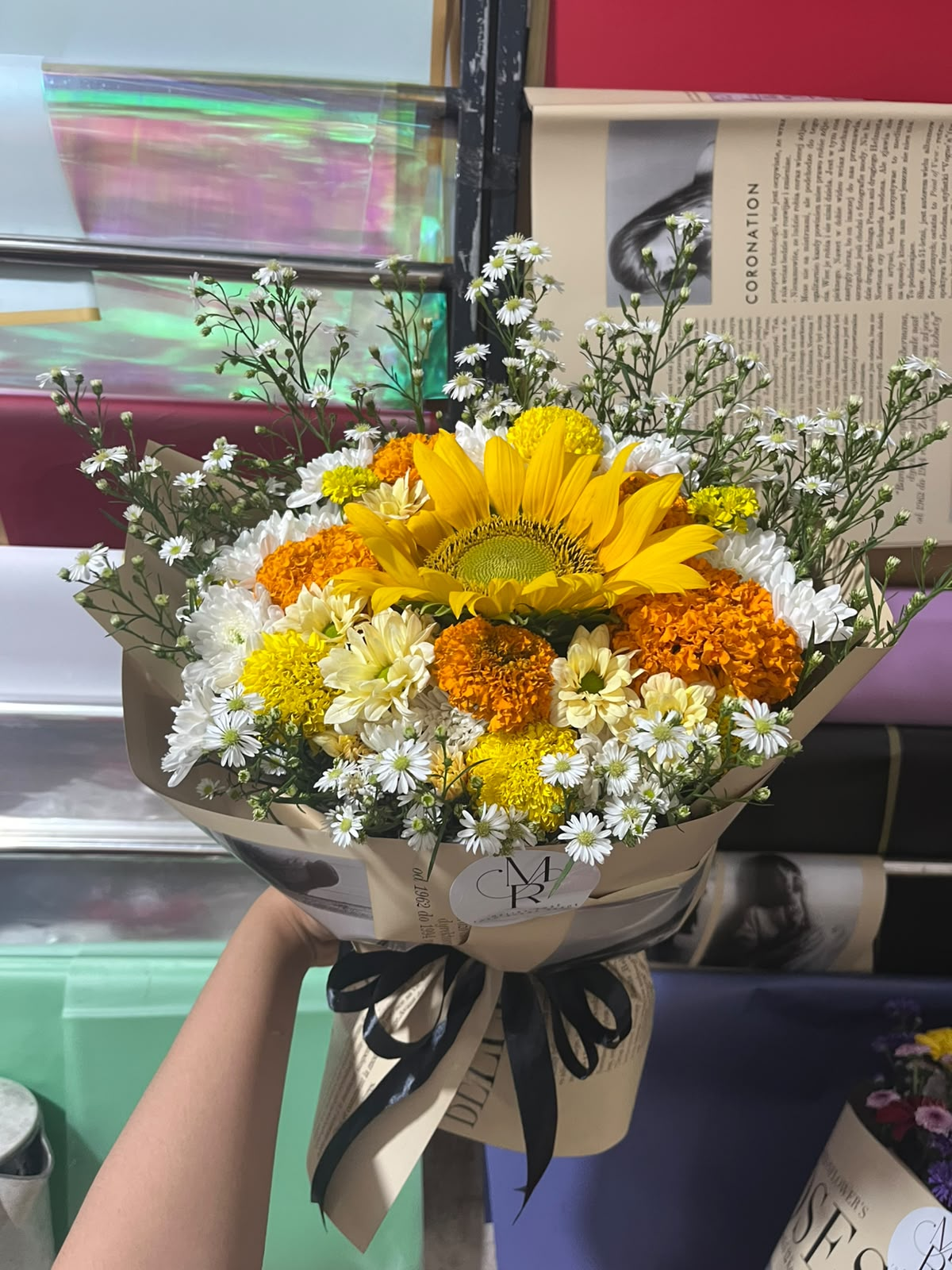 Golden Sunshine Bouquet