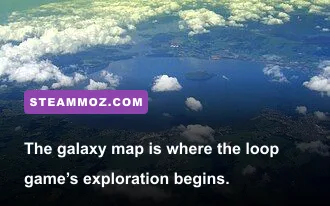 Intergalactic Fishing galaxy map with multiple explorable fishing planets