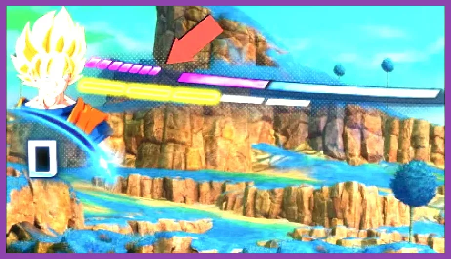 XP bar showing level progression in Dragon Ball Sparking Zero