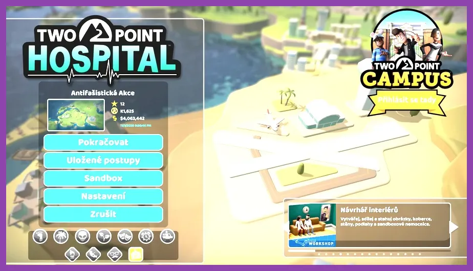 Steam achievement completion screen for Two Point Hospital Close Encounters