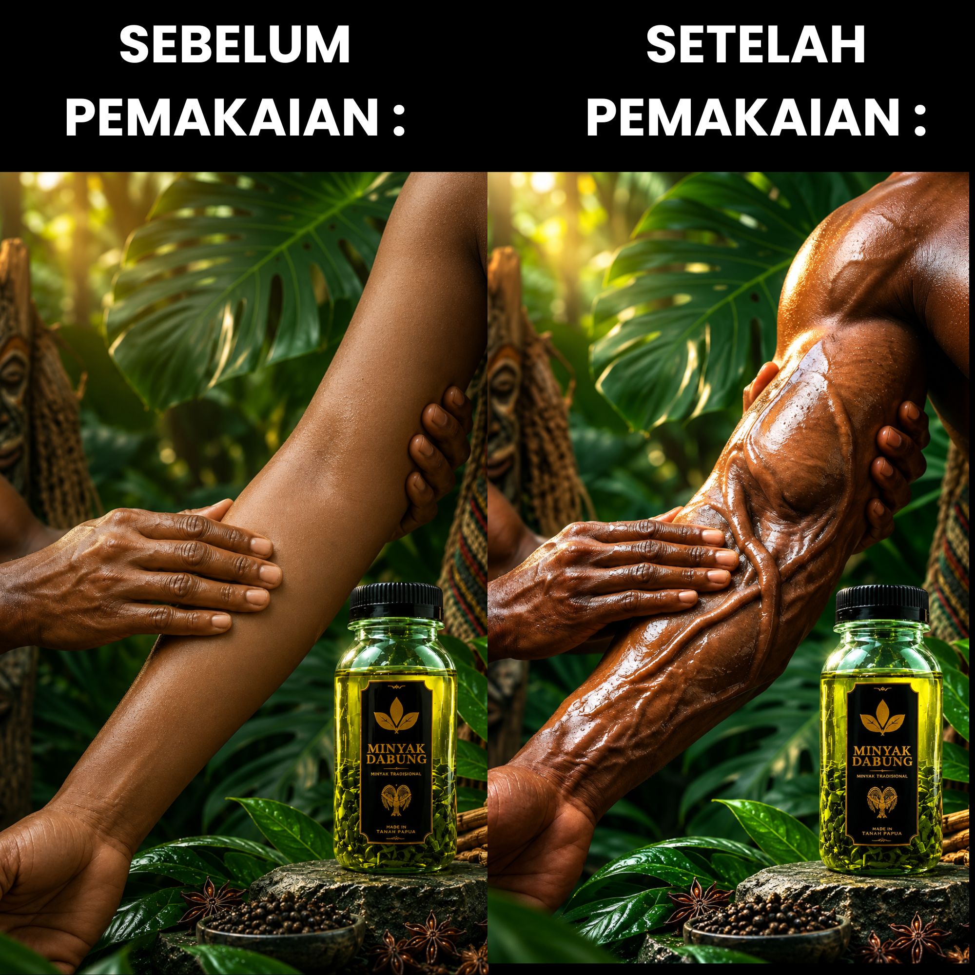 Before After Pemakaian
