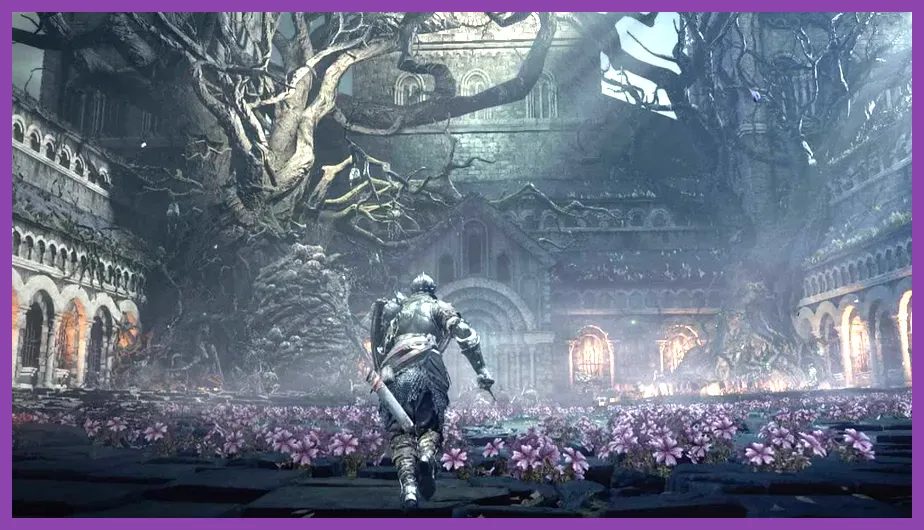 Epic boss fight arena where ultimate endgame armor sets are looted