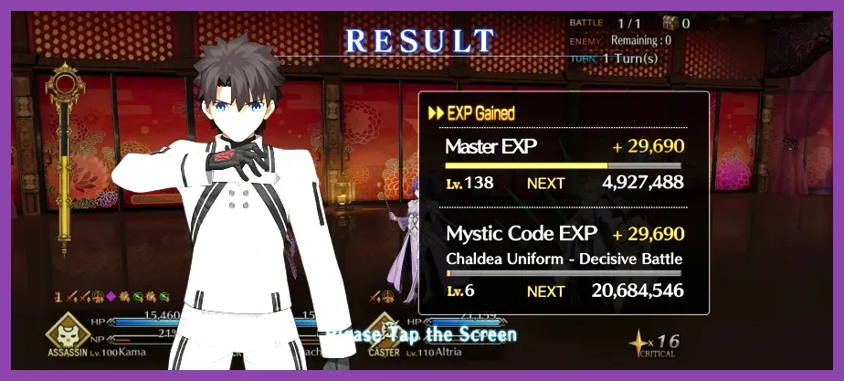 Royal Brand Mystic Code in Fate Grand Order